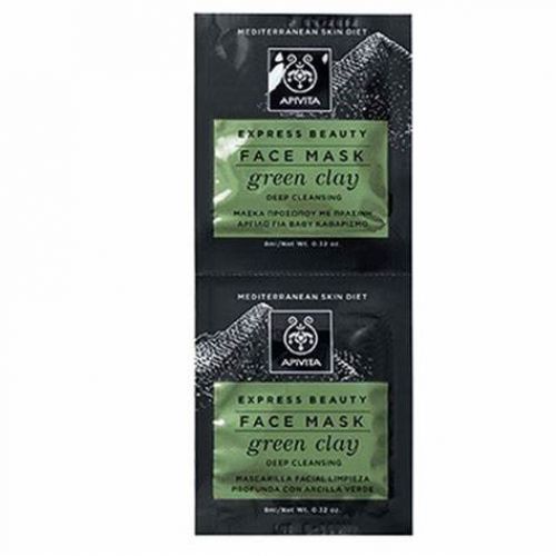 APIVITA EXPRESS GREEN CLAY 2 X 8 ML - farmacialombardia.it