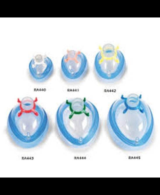 MASCHERA RICAMBIO PER PALLONE DI RIANIMAZIONE MISURA 1. REALIZZATA IN PVC TRASPARENTE CON CUSCINO GONFIABILE PER MANTENERE UNA PERFETTA MORBIDEZZA ED ADERENZA AL VISO - farmacialombardia.it