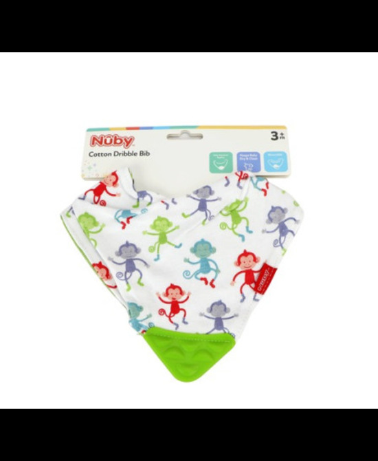 NUBY BAVAGLINO BANDANA CON MASSAGGIAGENGIVE - farmacialombardia.it