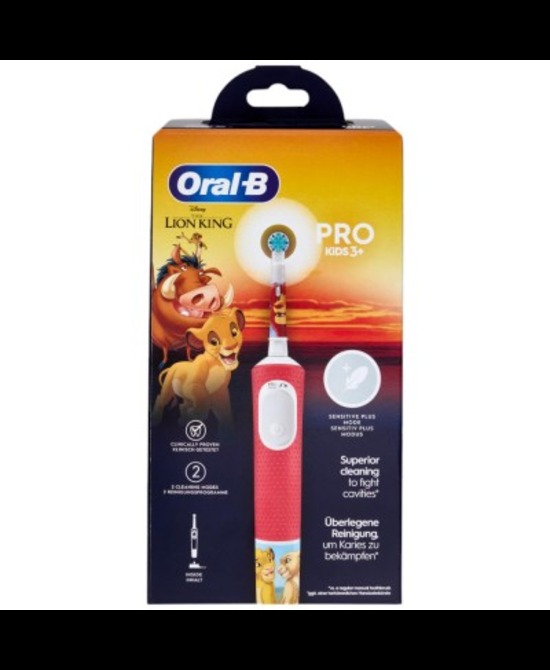 ORAL-B POWER KIDS VITALITY RE LEONE SPAZZOLINO ELETTRICO - farmacialombardia.it