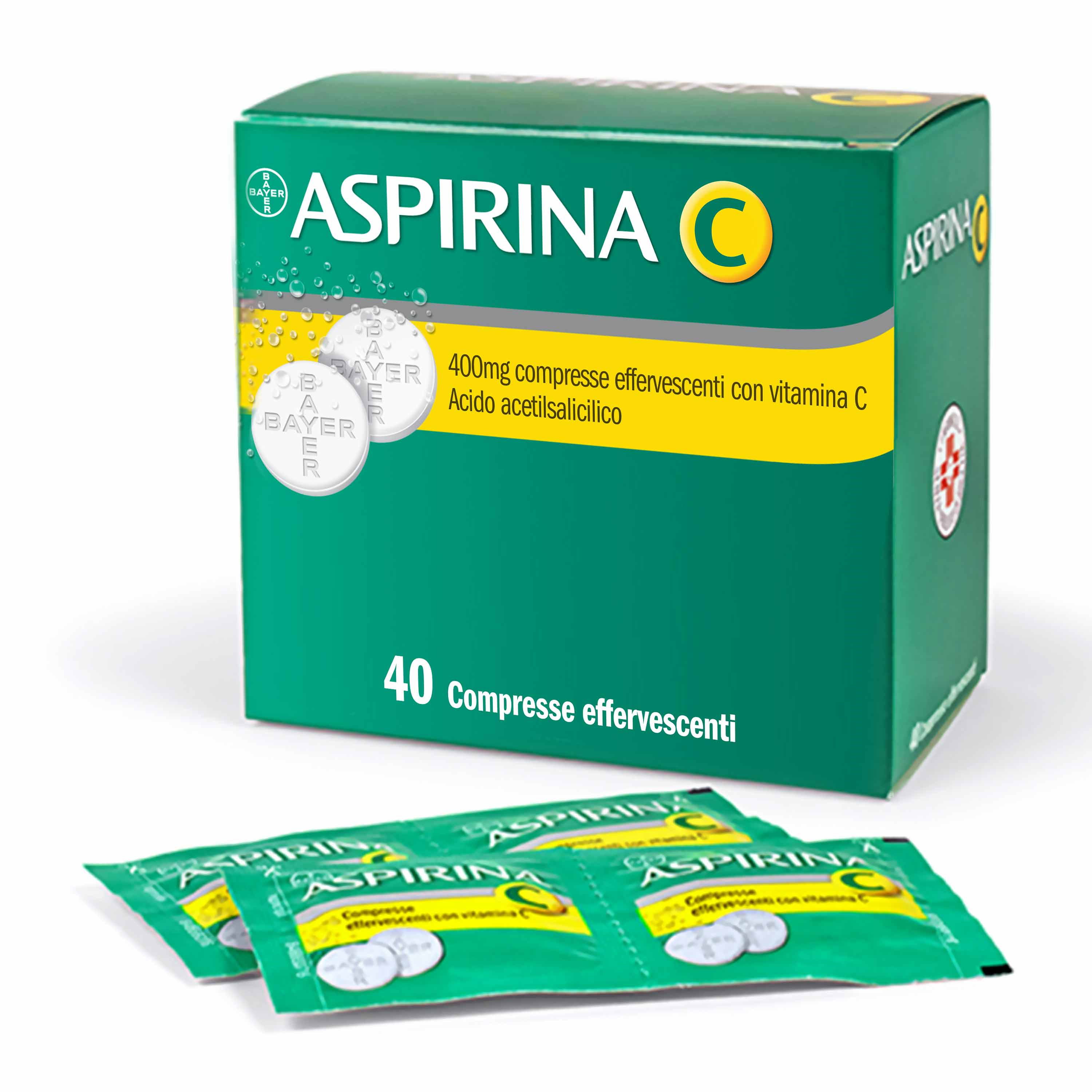 ASPIRINA C*40CPR EFF 400+240MG - farmacialombardia.it