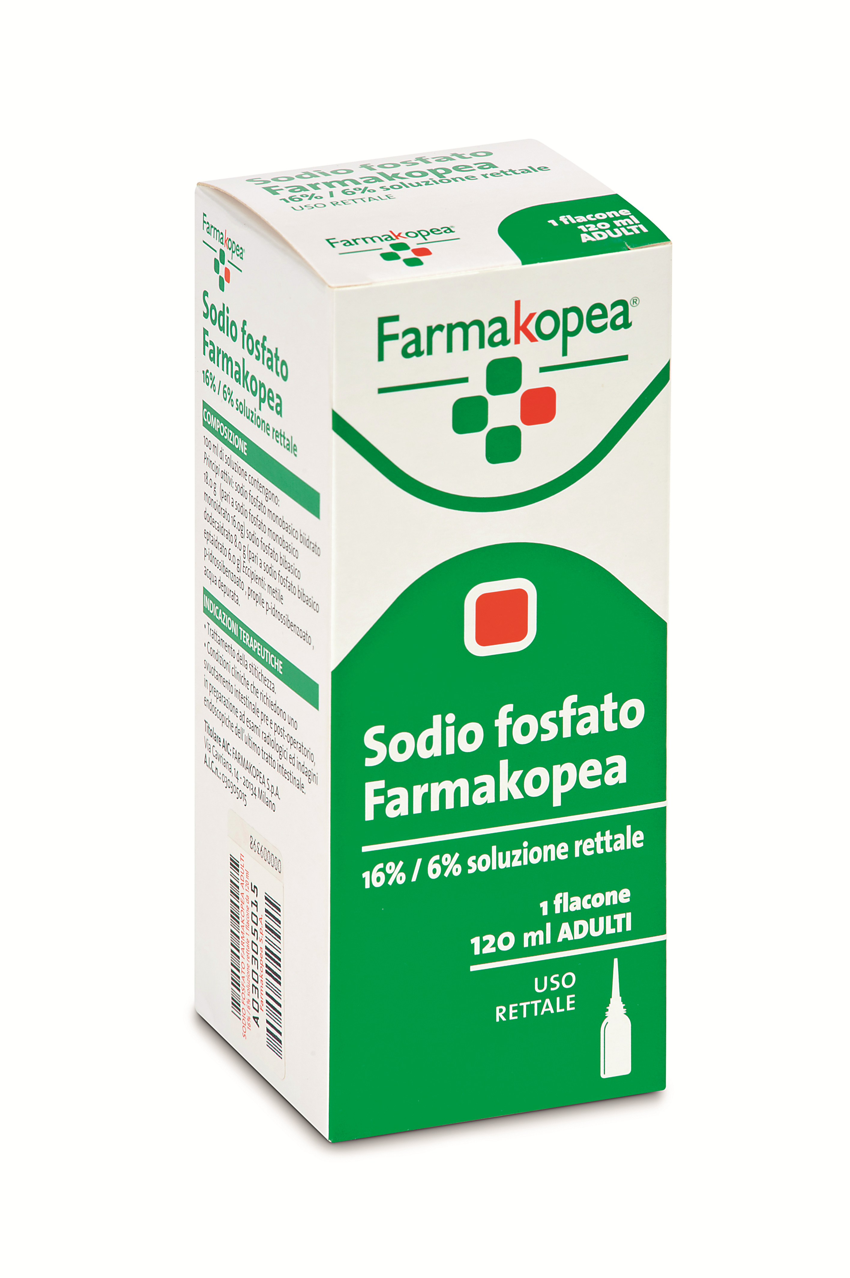 SODIO FOSFATO FA*RETT 120ML - farmacialombardia.it