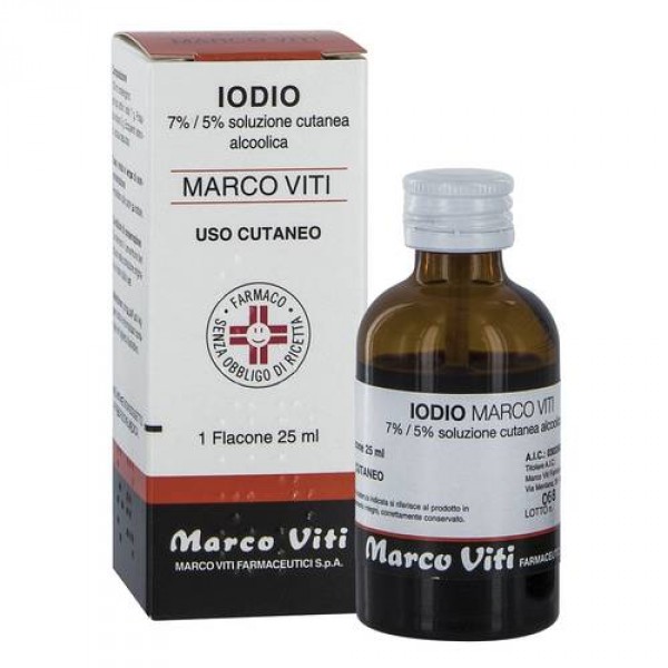 IODIO SOL ALCO I MV*25ML - farmacialombardia.it