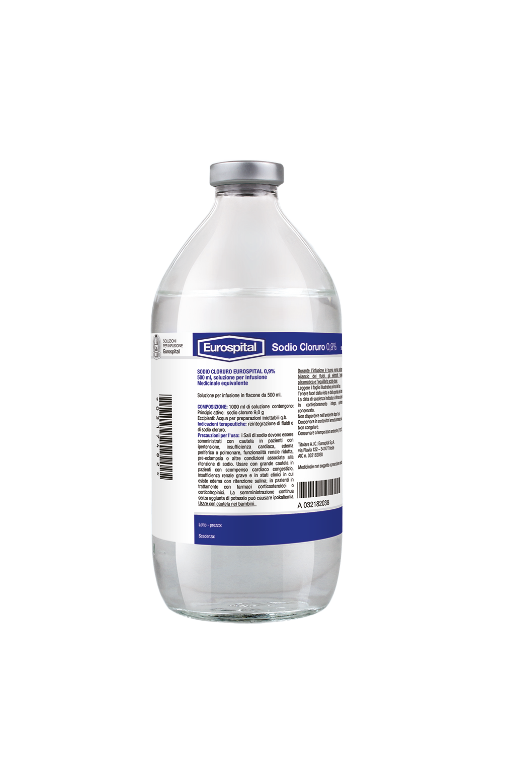 SODIO CLORURO EUROS*0,9% 250ML - farmacialombardia.it