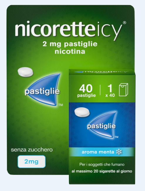 NICORETTEICY*40PAST 2MG - farmacialombardia.it