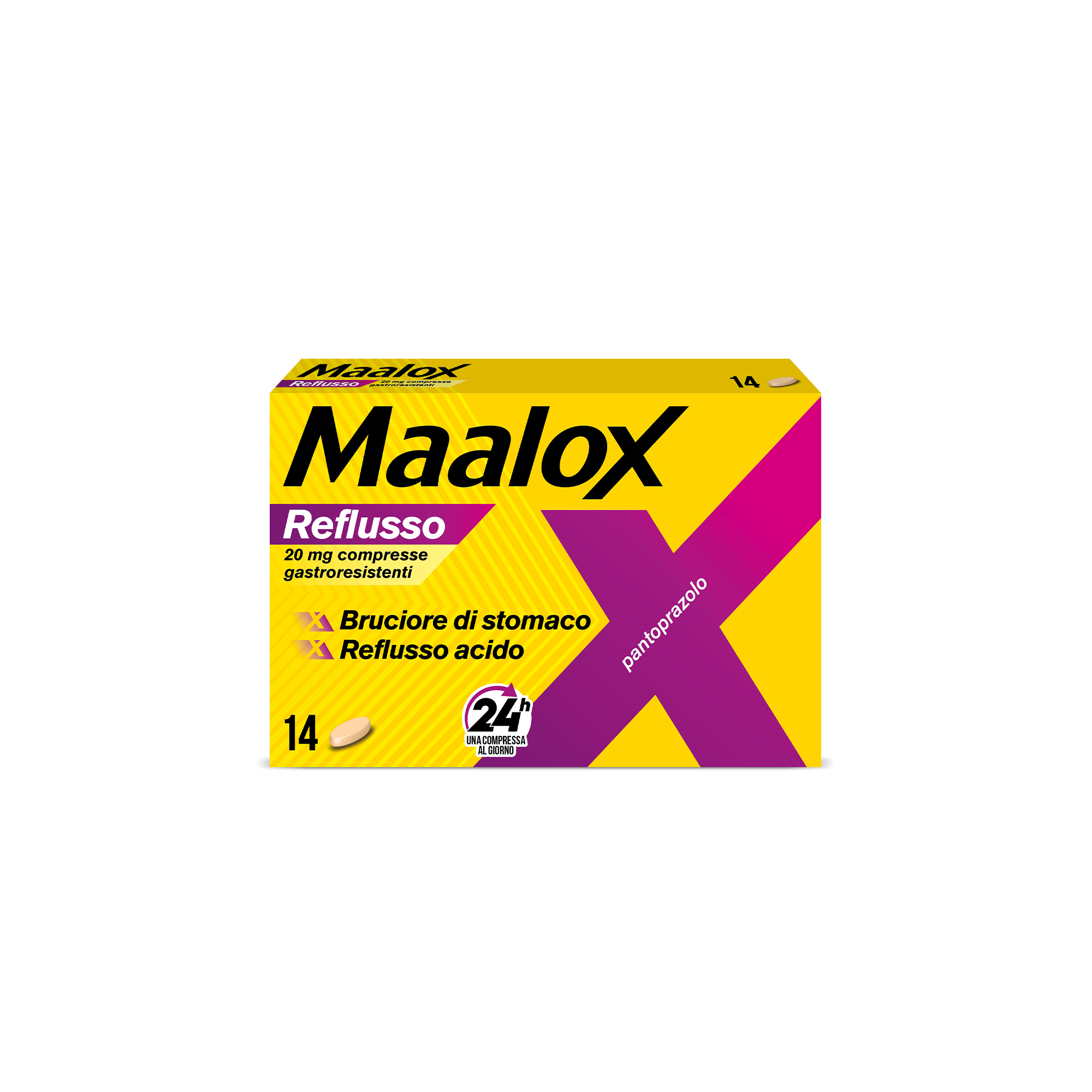 MAALOX REFLUSSO*14CPR 20MG - farmacialombardia.it