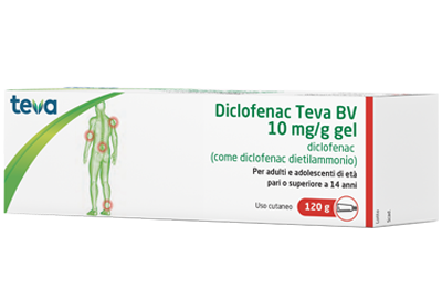 DICLOFENAC TEVA*GEL120G 10MG/G - farmacialombardia.it