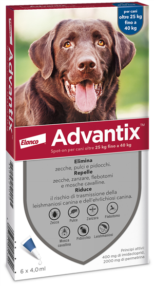 ADVANTIX SPOT ON*6PIP 25-40KG - farmacialombardia.it