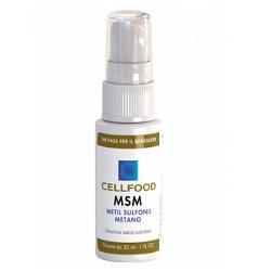 CELLFOOD MSM METIL SULFONIL METANO SOLUZIONE SALINA COLLOIDALE 30 ML - farmacialombardia.it
