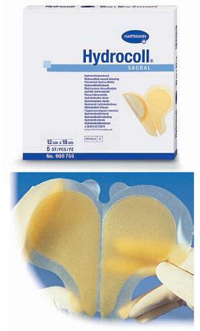 MEDICAZIONE CON IDROCOLLOIDI HYDROCOLL SACRAL 12X18CM 5 PEZZI - farmacialombardia.it