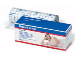 FASCIA AUTOADESIVA IPOALLERGENICA FISSAGGIO CATETERI FIXOMULL STRETCH. SUPPORTO IN POLIESTERE NON TESSUTO BIANCO, MASSA IN POLICARBONATO SENZA RESINE E GOMME NATURALI. 15X200CM - farmacialombardia.it