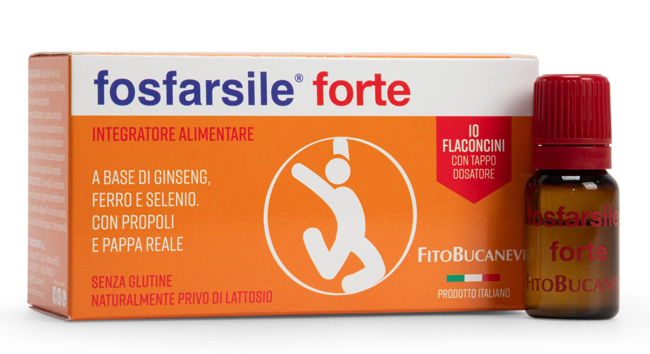 FOSFARSILE FORTE GINSENG 10 FLACONCINI - farmacialombardia.it