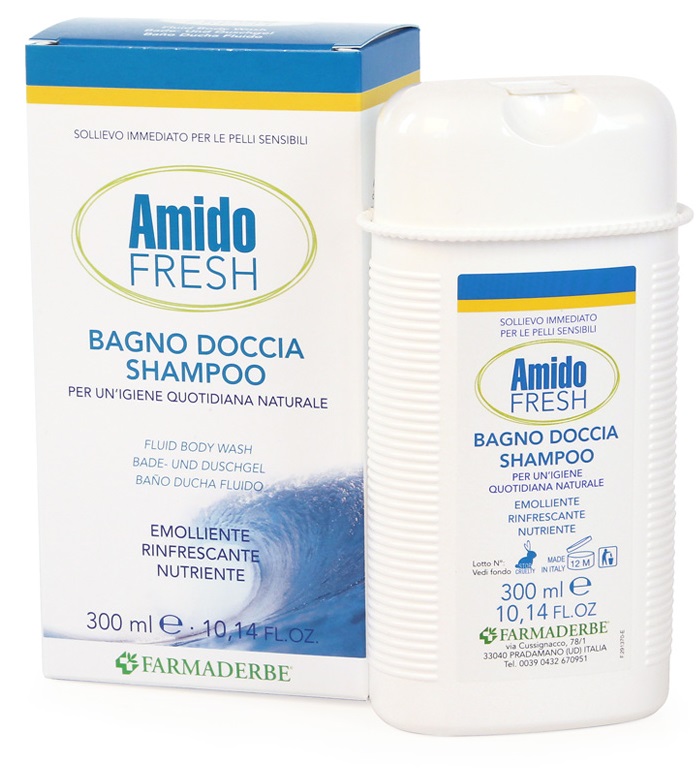 AMIDO FRESH BAGNO DOCCIA SHAMPOO 300 ML - farmacialombardia.it