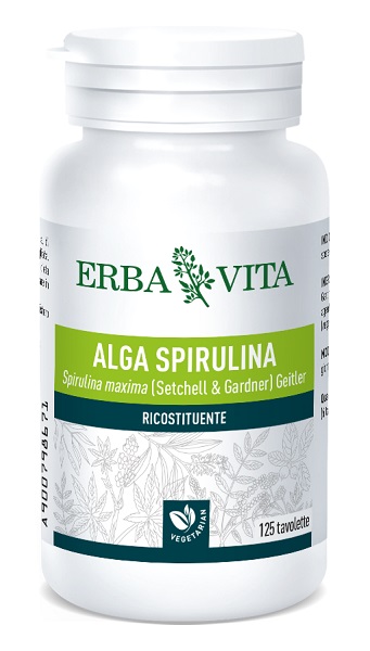 ALGA SPIRULINA 125 TAVOLETTE 400 MG - farmacialombardia.it
