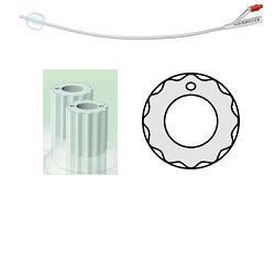 CATETERE VESCICALE IN SILICONE PROFILCATH PLUS SCANALATO 2 VIE CH12 LUNGHEZZA 31 CM PUNTA CILINDRICA 2 FORI CONTRAPPOSTI PALLONCINO 5 ML 1 PEZZO - farmacialombardia.it