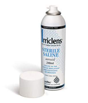 IRRICLENS SOLUZIONE SALINA SPRAY PER DETERSIONE FERITE 240 ML - farmacialombardia.it