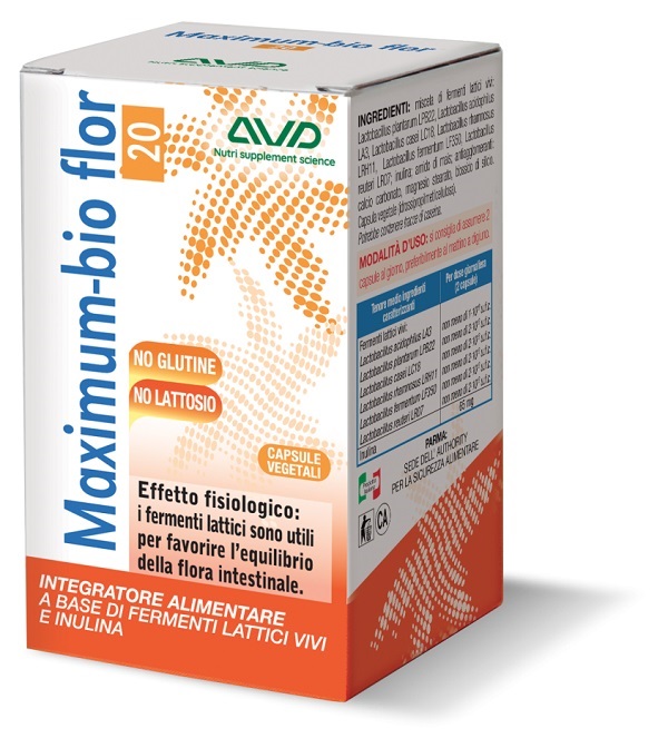 MAXIMUM BIO FLOR 20 40 CAPSULE - farmacialombardia.it