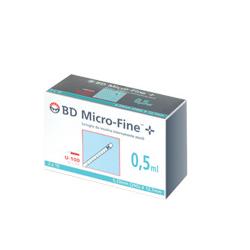 SIRINGA INSULINA BECTON DICKINSON 0,5 ML 100 UI AGO GAUGE 29 30 PEZZI - farmacialombardia.it