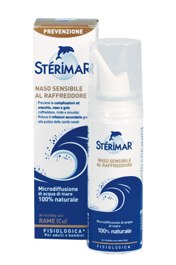 STERIMAR NASO SENSIBILE AL RAFFREDDORE ACQUA DI MARE SPRAY 100 ML - farmacialombardia.it