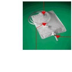 SACCA LETTO RIUTILIZZABILE CONVEEN CAPACITA' 1500ML LUNGHEZZA TUBO 90CM CON SCARICO 8 PEZZI ARTICOLO 5062 - farmacialombardia.it
