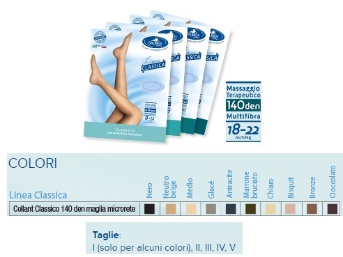 SAUBER COLLANT 140 DENARI MAGLIA MICRORETE NEUTRO BEIGE 3 LINEA CLASSICA - farmacialombardia.it
