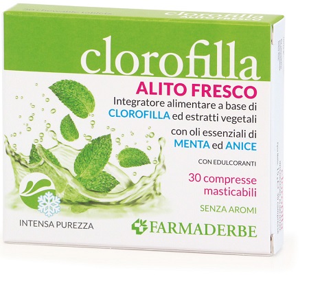 CLOROFILLA BREATH PURIFING 30 COMPRESSE MASTICABILI - farmacialombardia.it