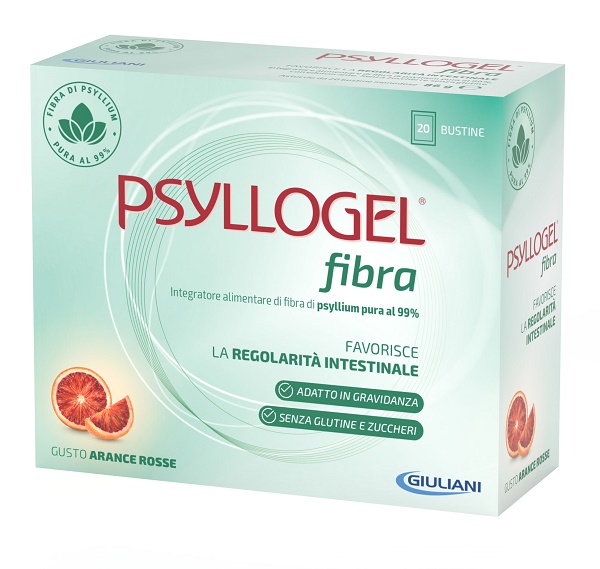 PSYLLOGEL FIBRA ARANCE ROSSE 20 BUSTINE - farmacialombardia.it