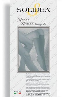 RELAX UNISEX CL2 PUNTA APERTA BLU SCURO L - farmacialombardia.it