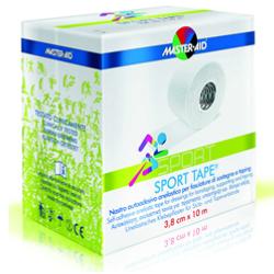 NASTRO AUTOADESIVO ANELASTICO PER FASCIATURE DI SOSTEGNO E TAPING MASTER-AID SPORT 3,8X10 - farmacialombardia.it