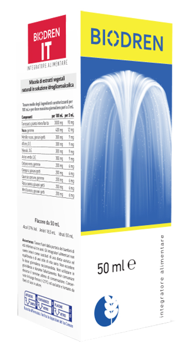 BIODREN IT SOLUZIONE IDROALCOLICA 50 ML - farmacialombardia.it