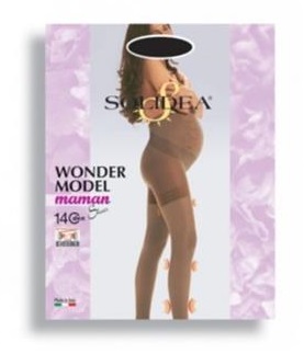 WONDER MODEL MAMAN 140 SHEER COLLANT GESTANTE CAMEL L - farmacialombardia.it