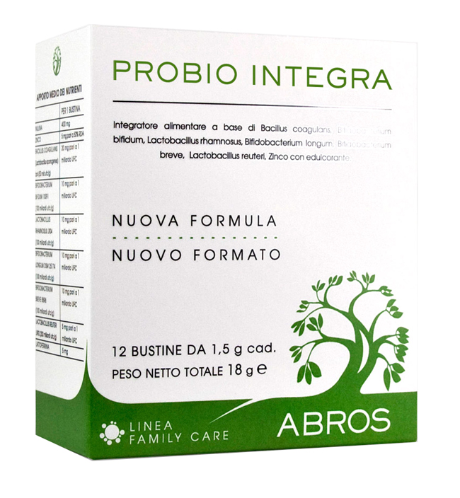 PROBIOINTEGRA ABROS 12 BUSTINE - farmacialombardia.it