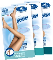 SAUBER GAMBALETTO 40 MAGLIA LISCIA NEUTRO BEIGE 3 LINEA CLASSICA - farmacialombardia.it