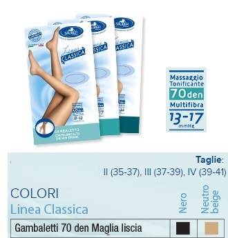 SAUBER GAMBALETTO 70 MAGLIA LISCIA NERO 2 LINEA CLASSICA - farmacialombardia.it