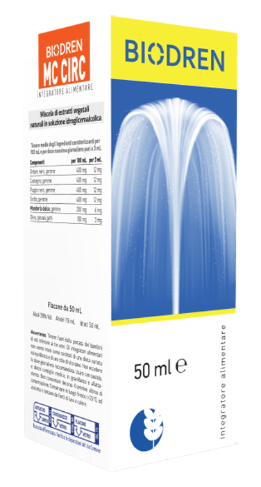 BIODREN MC CIRC SOLUZIONE IDROALCOLICA 50 ML - farmacialombardia.it