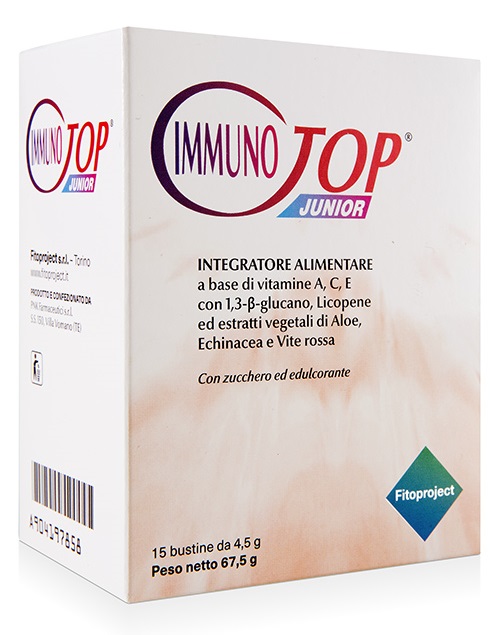 IMMUNOTOP JUNIOR 15 BUSTINE DA 4,5 G - farmacialombardia.it