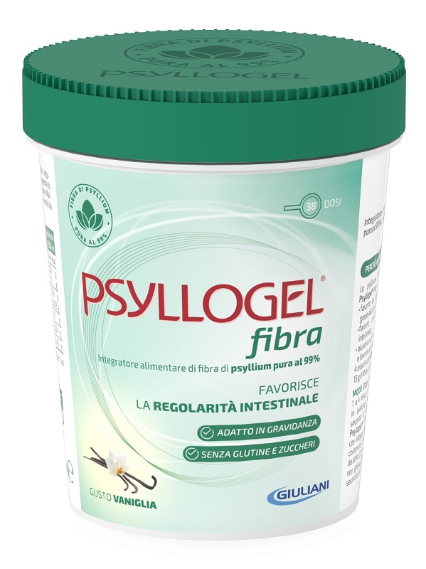 PSYLLOGEL FIBRA VANIGLIA VASO 170 G - farmacialombardia.it