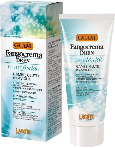 GUAM FANGOCREMA DREN EFFETTO FREDDO 200 ML - farmacialombardia.it