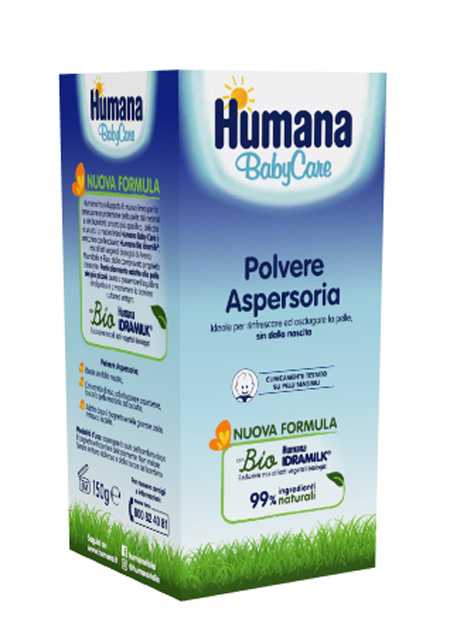 HUMANA BABY CARE POLVERE ASPERSORIA 150 G - farmacialombardia.it