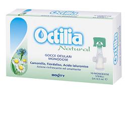 OCTILIA NATURAL GOCCE OCCHI IRRITATI E ARROSSATI 10 FLACONCINI MONODOSE 0,5 ML - farmacialombardia.it