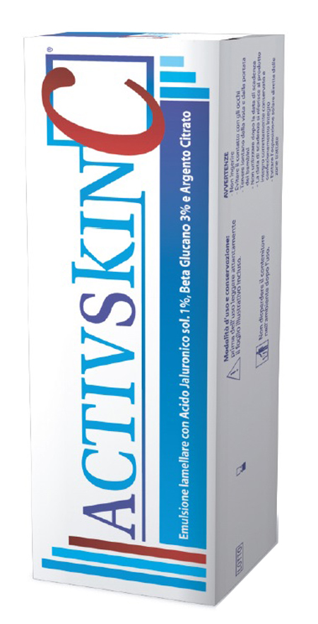 EMULSIONE IAMELLARE ACTIV SKIN CON ACIDO JALURONICO 1% BETA GLUCANO 3% E ARGENTO CITRATO 30 ML - farmacialombardia.it
