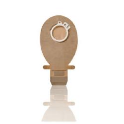 SACCA PER ILEOSTOMIA SISTEMA A 2 PEZZI SENSURA CLICK APERTA RICOPERTA IN TNT FORO 60MM CAPACITA' 650ML 30 PEZZI - farmacialombardia.it