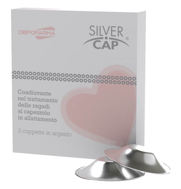 SILVER CAP COPPETTE IN ARGENTO COPRI CAPEZZOLI PER ALLATTAMENTO 2 PEZZI - farmacialombardia.it