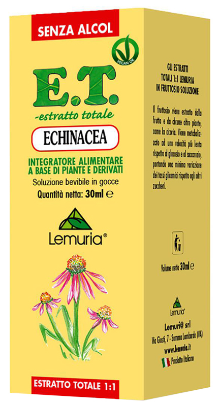 ET ESTRATTO TOTALE ECHINACEA 30 ML SENZA ALCOL - farmacialombardia.it
