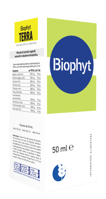 BIOPHYT TERRA 50 ML SOLUZIONE IDROALCOLICA - farmacialombardia.it