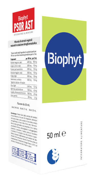 BIOPHYT PSOR AST 50 ML SOLUZIONE IDROALCOLICA - farmacialombardia.it