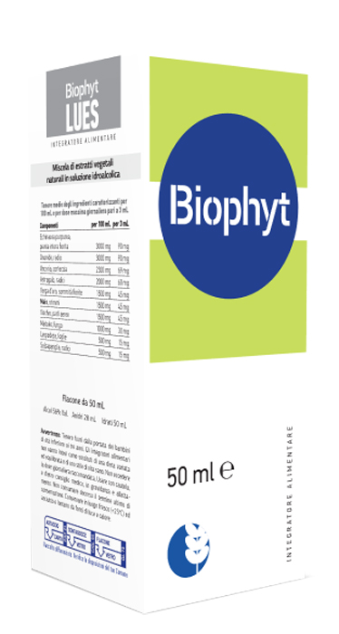 BIOPHYT LUES 50 ML SOLUZIONE IDROALCOLICA - farmacialombardia.it