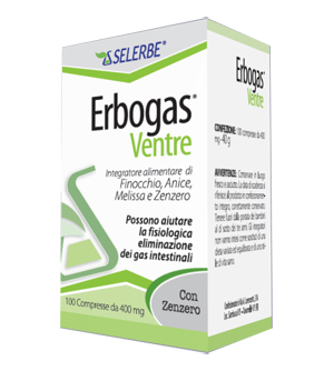 ERBOGAS VENTRE 100 COMPRESSE - farmacialombardia.it
