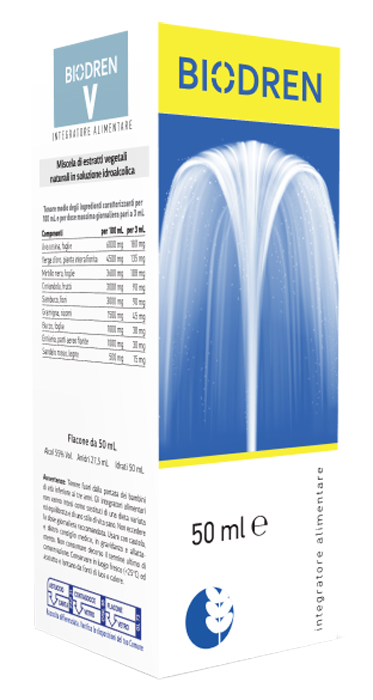 BIODREN V 50 ML SOLUZIONE IDROALCOLICA - farmacialombardia.it