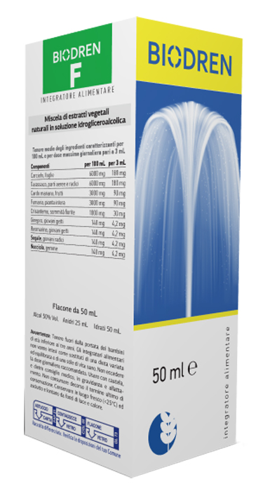 BIODREN F 50 ML SOLUZIONE IDROALCOLICA - farmacialombardia.it
